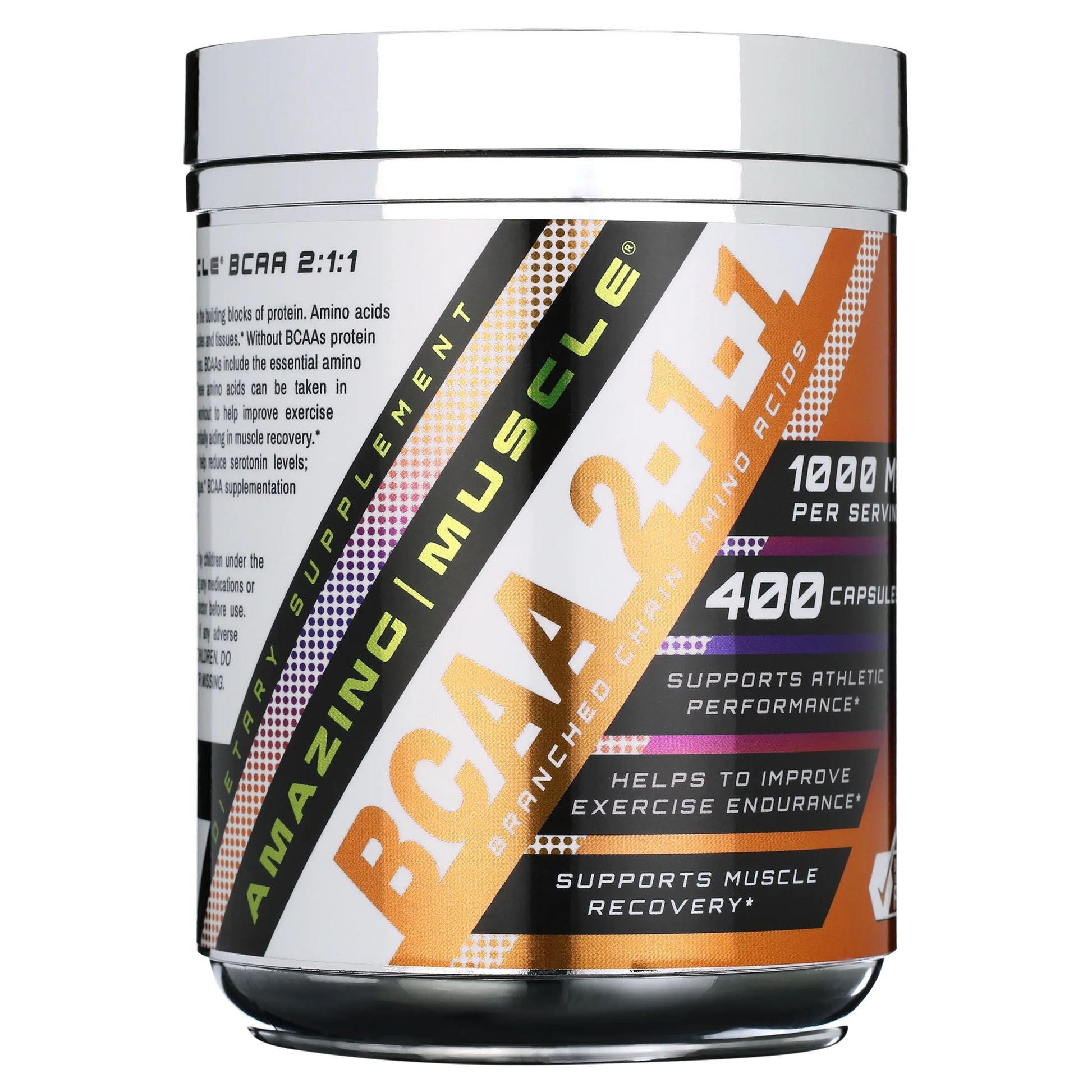 BCAA 2:1:1 1000 Mg per Serving 400 Capsules