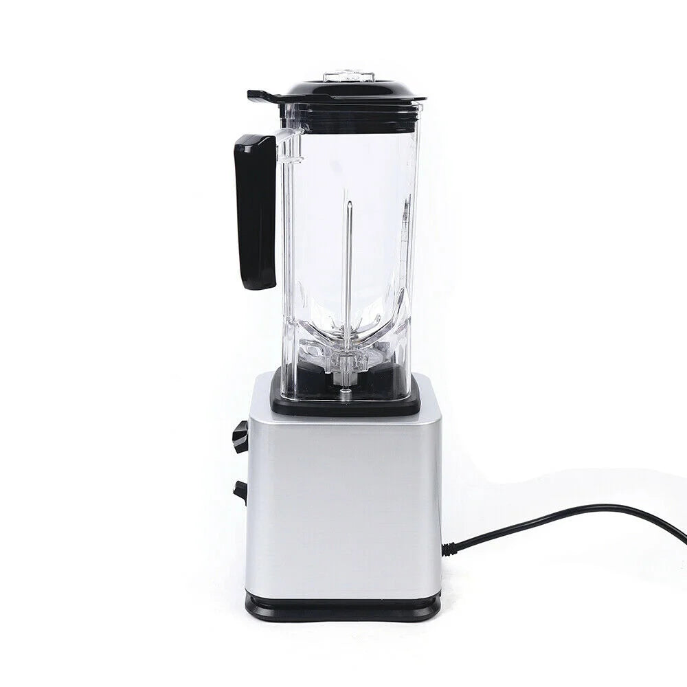 2200W Countertop Blender Kitchen Smoothie Blender Food Mixer with 6 Blades for Shakes Crushing Ice Frozen Dessert Soup with 2.2L Container